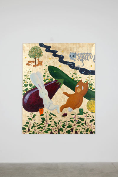 東京現代 Tokyo Gendai Atsushi Kaga的作品《Cucumber norse and anbergine》。Photo Credit: Courtesy of Maho Kubota Gallery